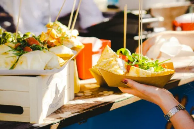 Photo event catering tips